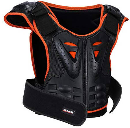 Equipo de motocicleta para niños, chaqueta de moto para niños, chaleco de equitación, equipo de protección de paintball, protección de pecho juvenil para motocross, protección de pecho para bicicleta
