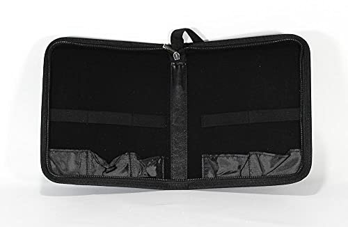 Estuche de cuero para 7 herramientas de bonsai