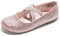 DREAM PAIRS Kids Ballerine Scarpe da Principessa Scarpe Eleganti da Ragazza di Fiori per Ragazze Festa di Nozze,Size 38.5,Rosa,Angie-2