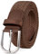 TANGCHAO Stoffgürtel Stretchgürtel Elastik Flechtgürtel Geflochtener und Elastischer Dehnbarer Gürtel für Damen und Herren Breite 3.3cm ZONG-135cm