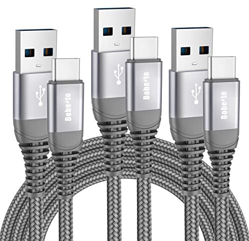 USB C Charger Cable For Samsung Galaxy S22 S23 S24 Ultra S21 S20 S10 S9 Plus A20e A21s A12 A41 A42 A40 A51 A50 A71 A70 Note 20,Xiaomi Redmi Note 7 8,USB Type C 3A Fast Charging Charger Lead 1M 2M 2M