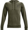 Under Armour Herren Rival Fleece Hoodie Kapuzen Sweatshirt, Marine Od Green Light Heather (390)/Onyx White, L EU