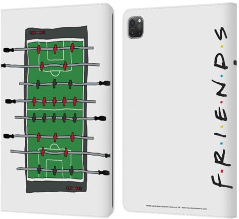 Head Case Designs Offizielle Friends TV Show Foosball Tisch Wichtige Kunst Leder Brieftaschen Handyhülle Hülle Huelle kompatibel mit Apple iPad Pro 11 2020/2021 / 2022