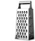 Cheese Grater Cheese Grater Stainless Steel 4 in 1 Multifunctional Grater Cheese Shreds Food Grater Home Cooking Tools Shredder (Size : 4-Sided Grater)