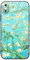 Berkin Arts Compatible with iPhone X Case/iPhone XS Silicone Case Cover Designs Cute Flower Girls Soft Shockproof Bumper Come with Screen Protector (Vincent van Gogh-Almond Blossoms)