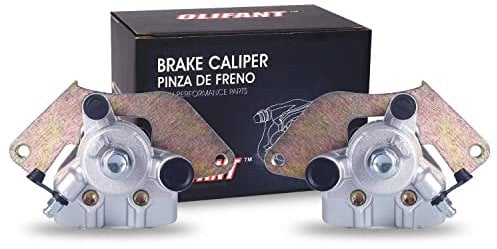 Front Brake Calipers for Honda Rancher 420 07-20 Foreman 500 12-20 Rubicon 500 15-20 Left & Right with Pads 45150-HP5-601 45250-HP5-601