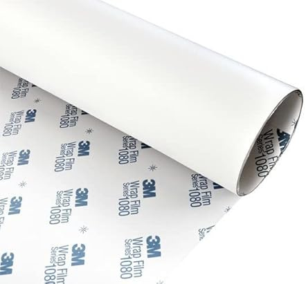 MOTOS 3M 2080 Weiss Matt Autofolie Car Wrapping Folie M10 152X50