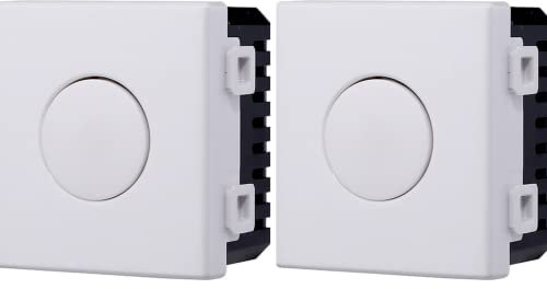 ZOREI Frutti Prese Interruttori Compatibile Con Bticino Matix (2 Pcs Interruttore Touch 2 Moduli)