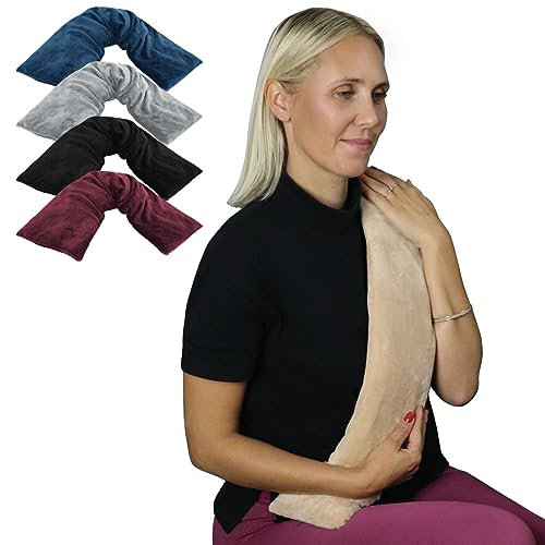 Vivezen - Bouillotte longue chauffante - 12 x 80 cm - 5 coloris