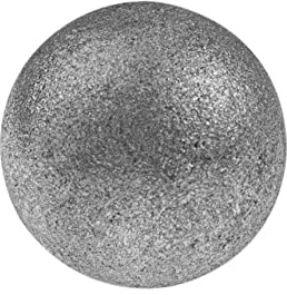 GAL - INDUSTRIAL Eisen Vollkugel Ø 15 mm | Massive Stahlkugel aus Vollmaterial, Schweißbar | Metallkugel für Zaun, Pfosten & Metallbau (1 Stück)