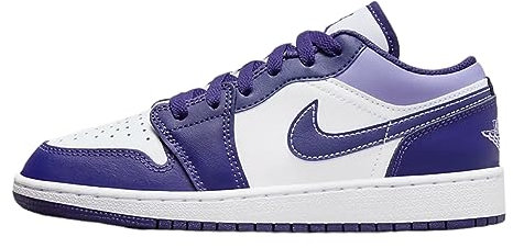 Nike Dunk Low Retro Chaussures de Basket Femme, Sky Jordan Violet Sky Jordan Violet Clair Blanc, 39 EU