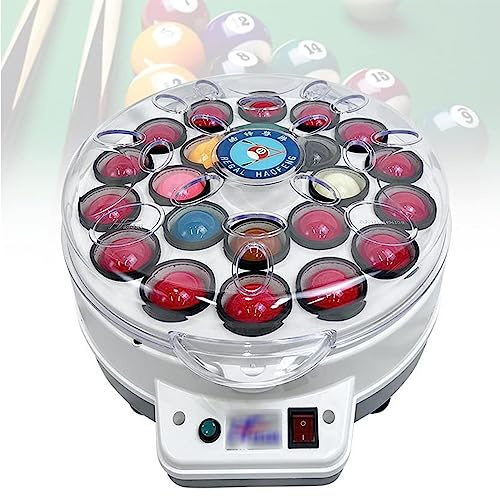 MáQuina De Limpieza De Bolas De Billar, MáQuina De Limpieza Pulidora De Bolas De Billar, Limpieza De 16/22 Bolas De Snooker, Limpiador De Bolas De Billar, Para Juegos De Bolas De Billar.,16-ball