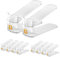 GlSAKE Clear Schuh Stackers Schuh Slots Organizer Pack von 10 Schuh Stackers Platzsparender Schuh Organizer für Schrank Schuh Organizer