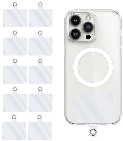10 Piezas Parche De Cordón Para Teléfono Móvil Correa De Cordón Para Teléfono Celular Colgador Movil Cuello Cuerda Para Movil Resistente Y Multifuncional, Almohadilla De Parche Para