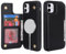 SailorTech iPhone 11 Hülle mit Kartenhalter, iPhone 11 Etui mit Kartenfach Geldbörse für iPhone 11 Handyhülle mit Portemonnaie Lederhülle - Schwarz
