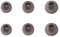 3 Paar Ohrstöpsel kompatibel mit Samsung Galaxy Buds 2 R177, Ultra Comfort Silikon-Ersatz-Ohrstöpsel mit Staubschutznetz, Galaxy Buds2 Ohrstöpsel Replacement Klein/mittel/groß 3 Größen (Schwarz)