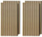 Ollewiellan Akustikpaneele 2.88㎡ 4er Wandpaneele Holz Eiche und Filz 120x60CM Holzpaneele,Wandverkleidung holz für Studio und Zuhause Innenwanddekoration –Wandpaneele Eiche