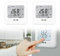 2Pcs Touch Screen Digital Underfloor Heating Thermostat, Programmable Temperature Controller Panel With Mini Junction Box, For Home Office Use
