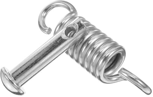 DOITOOL Kit Crochet Et Ressort De Suspension pour Chaise Suspendue Hamac Et Balançoire Broche Φ16 X 2.8 Et Ressort Φ6.5 X Φ1.3 X 5.1 Absorption des Chocs Et Suspension Fluide