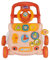 Super Trotteur Parlant, Trotteur Bébé Pliable, Jouet 2 En 1 Pousser pour Bébé avec Musique, Centre D'activités Éducatives Multifonctionnel pour Enfants Filles Garçons 9M+ -40 * 32 * 40.5 cm-rose