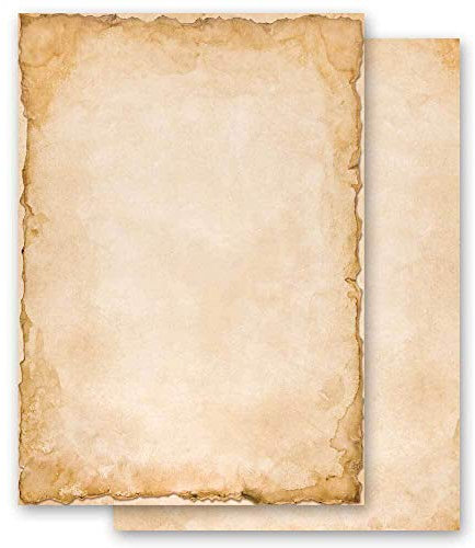 100 Blatt Briefpapier Motivpapier VINTAGE - DIN A5 Format - Paper-Media