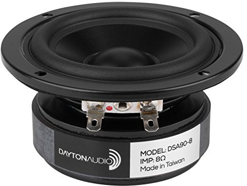 Dayton Audio DSA90-8 3 Designer Series Aluminum Cone Full-Range Driver 8 Ohm
