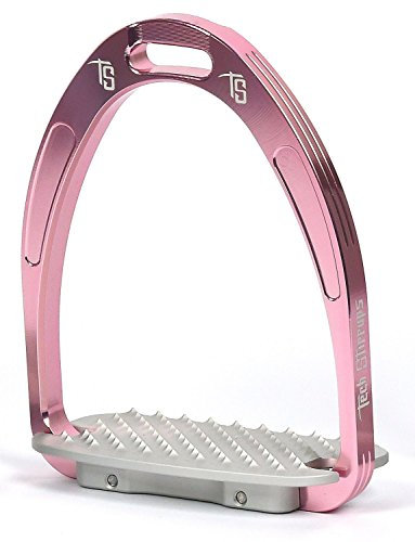 Tech Stirrups Steigbügel Springen Classical, Farbe:rot