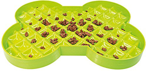 LICKI MAT - Dog Bowl Slow Feeder Plate Green 35X26X3Cm - (645.5402)
