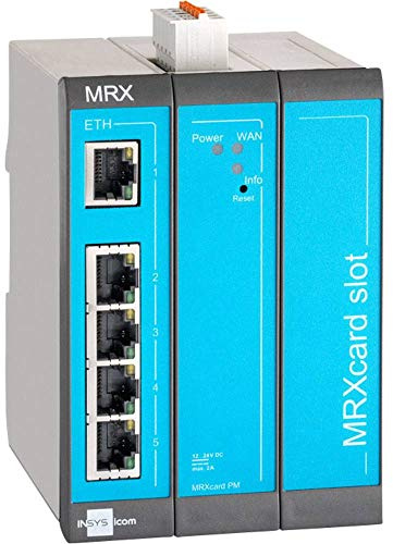 Insys Industrierouter-LAN 5Ether-Ports 2Eing. MRX3 LAN 1.1