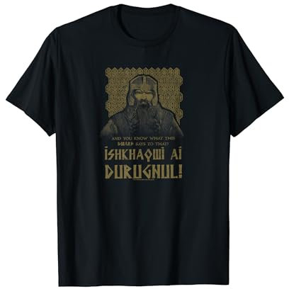 Lord of the Rings Gimli Ishkhaqwi Durugnul T-Shirt