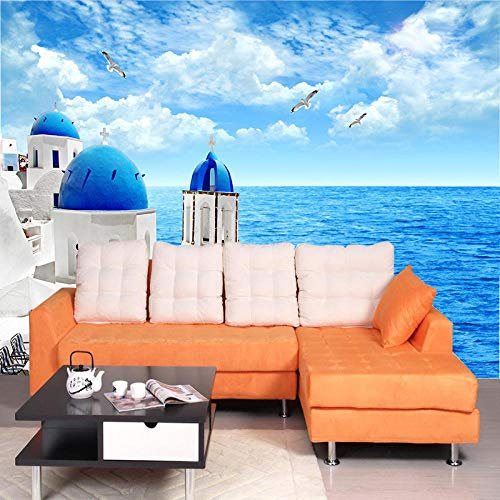 Papel Tapiz 3D Venice Night Lotus Arenisca En Relieve Papel Tapiz De Tv Murales De Pared Personalizados Papel Tapiz Fotográfico,250 * 175Cm
