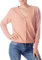 iB-iP Donna Maglione Leggero Cardigan V-Collo Bottoni, Taglia: 42, Rosa Pallido