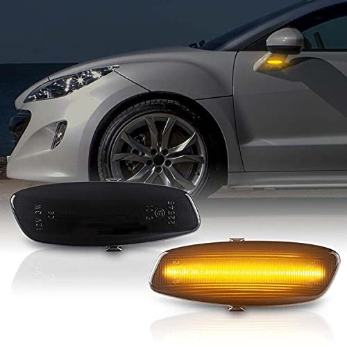LED SEITENBLINKER passend für Citroen C3 II, C4, C4 II, Picasso, C5 II | SCHWARZ