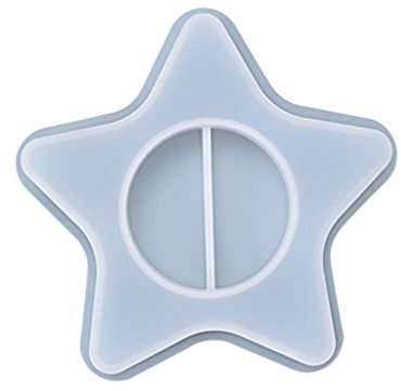 Artibetter Stern Teelicht Kerzen Halter Harz Form Leuchter Epoxy Casting Silikon Formen für DIY Schmuck Box Rinket Container Hause Tisch Dekoration