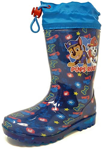William Lamb Gilford, Stivali in Gomma Bambini e Ragazzi, Blu, 22 EU