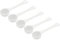 MECCANIXITY Micro cucharas medidoras de plástico de 3 gramos, con parte inferior redonda, para el hogar, cocina, medición de polvo, hornear, 15 unidades