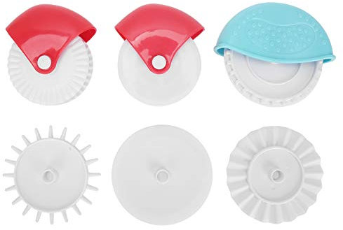 Pastry Wheel Decorator Cutter, Pie Cutter Rolling Manual Dough Cutter Flower Cookie Cutter Kitchen Pastry Wheel Decorator Cutter Set Pastry Lattice Cutter