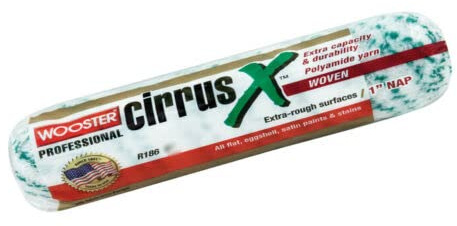 Wooster Cirrus X 12 Paint Roller Sleeve 1 Nap