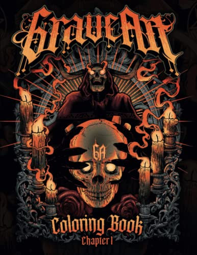 GraveArt - Horror Coloring Book for Adults: The Original from the Master of the Morbid Art of Death himself!