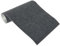40 x 200CM Non Slip Absorbent Carpet Mat, Peel and Stick Carpet Floor Tiles, Washable Carpet Flooring Roll for Bedroom Living Room Kitchen Stair Front Door Back Door Pets (Dark Grey)