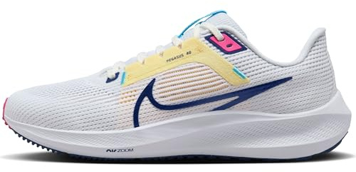 Nike Laufschuh W Air Zoom Pegasus 40, White MTLC Pewter Summit White, DV3854-105, 39 EU (8 US)