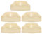 OSALADI 5pcs Detector Fire Alarms Dust Cover Paint Cover Plastic Clear Detector Cover Thicken Stretch Elastic Fire Alarms Cap for During Cooking Baking