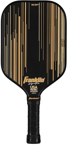 Franklin Signature Pro Series Pickleball Paddle (16mm) (Black/Gold)
