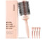 AIMIKE ROSE LUXE Rundbürste zum Föhnen, Haarbürste Rund mit Ionische Borsten, Rundbürste Friseur Große für Stylen, Locken and Glätten, Rundbürste Langes Haar, Rundhaarbürste von Haar Volumen, 53mm