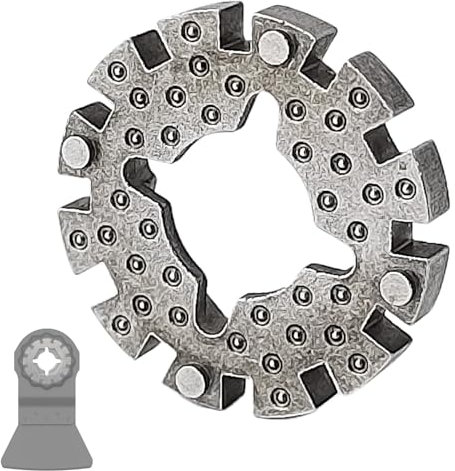 Adattatori per Sega Oscillante, Robusti e Facili da Usare, per Adattatore, Adattatore Universale per Lama per Sega Oscillante, per Utensili Elettrici (argento)