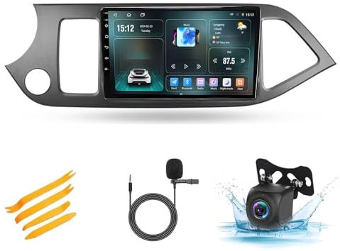 Estéreo de coche Android 13 de doble DIN con pantalla táctil de 9 pulgadas para Seat Leon 3 MK3 2012-2020 con Carplay inalámbrico/Android Auto Navegación GPS Bluetooth WiFi SWC Radio FM (NF-2 (2G + 3