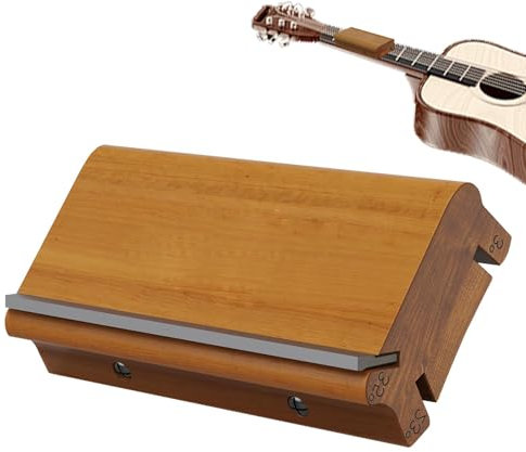 Esncddym Fret File | 3/23/35 Degree Fret Dressing Beveling File - Cutting Edge Tool, Ukulele File, Guitar Fret Crowning File, Music Nomad Fret File for Men Women