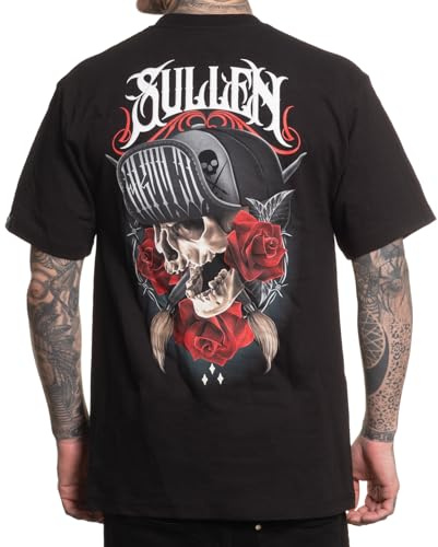 Sullen Herren Throttle International Bro Day Capsule Tattoo Lifestyle Graphic Standard Kurzarm Tee