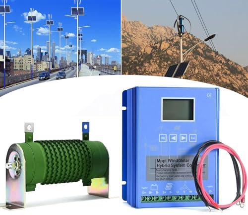 Hybrid Solar Windladeregler mit MPPT Boost Technologie, Wechselrichter für erneuerbare Energie für netzunabhängige Stromversorgungssysteme, 12V bis 4000W