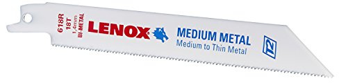 Lenox Tools 20529B618R 152 mm 18 TPI Metal Cutting Reciprocating Saw Blade (Pack of 25)